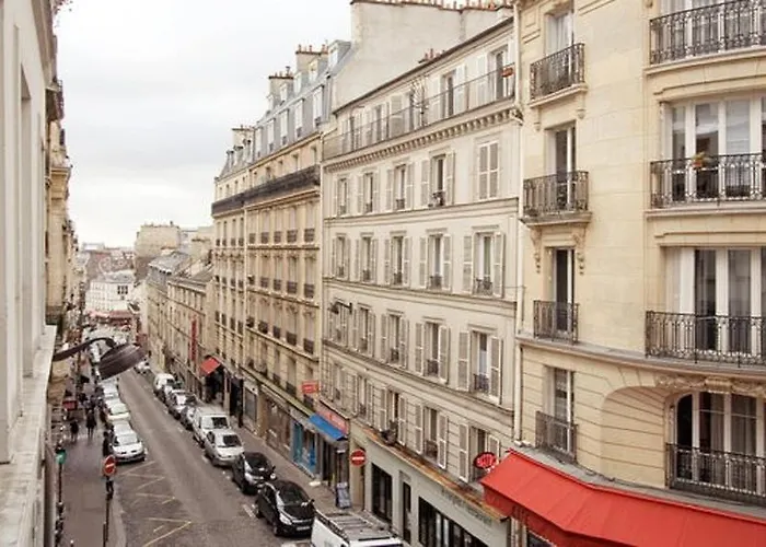 Montmartre Abbesses Sacre-coeur Apartmán Paříž